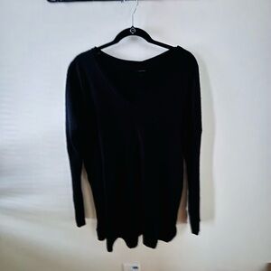 Staccato Women's Black V-Neck Sweater
